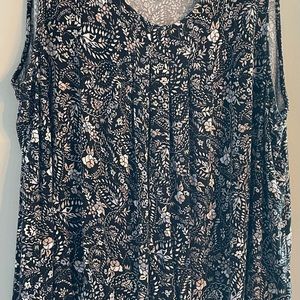 Croft and Barrow 2X Sleeveless Top